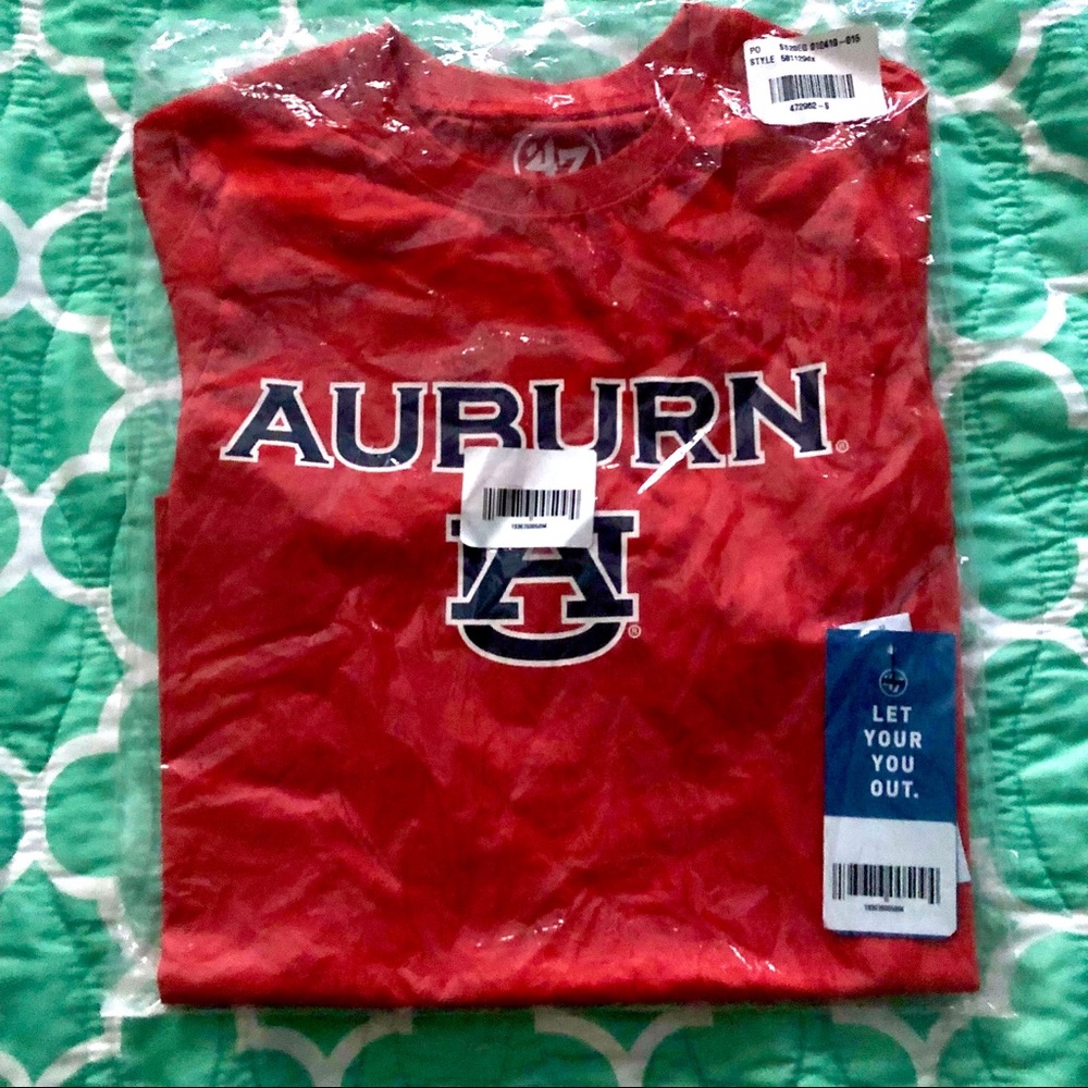 Womans Auburn University college tee shirt top AU
